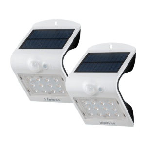 Kit Arandela Solar Intelbras Luz Branca - 2 peças